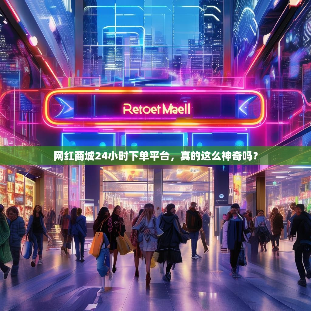 網(wǎng)紅商城24小時(shí)下單平臺(tái)，真的這么神奇嗎？